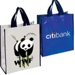 Custom Print Logo Reusable Promotional PP Woven Tote Shopping Bag