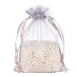 Mesh Storage Bag Drawstring Gift Pouch Bag