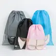 Custom Travel Shoe Bag Non-Woven Drawstring Dustproof Shoes Pouch