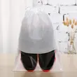 Custom Travel Shoe Bag Non-Woven Drawstring Dustproof Shoes Pouch