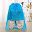 Custom Travel Shoe Bag Non-Woven Drawstring Dustproof Shoes Pouch