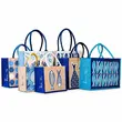 Reusable Hemp Shopping Grocery Bags Recyclable Linen Jute Tote Bag