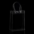 Transparent Clear Handle PVC Gift Packaging Customized Shopping Bags