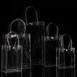 Transparent Clear Handle PVC Gift Packaging Customized Shopping Bags