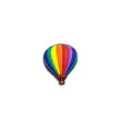 Soft Hot Air Balloon Design PVC Pin Badge