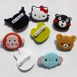 Promotional Soft 3D Cartoon Brooch Rubber Badge