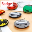 Promotional Soft 3D Cartoon Brooch Rubber Badge