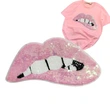 Personality Big Sexy Lips Sequin Patch Iron on Patches