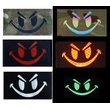 Glow In Dark Charm Smile Military Armband Patch for Hat Backpack