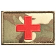 Customized Medical Assistance Embroidery Hook Loop Armband Badge