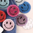 Smiley Expression Clothe  Patch Applique Diy Self Adhesive Sticker