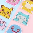Kids Cartoon Pokemon Sticker Pikachu Badge Children DIY Gift