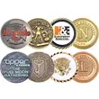 Custom 3D Zinc Alloy Brass Copper Metal Logo Souvenir Challenge Coin