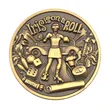 Custom 3D Zinc Alloy Brass Copper Metal Logo Souvenir Challenge Coin
