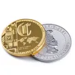 Custom Personalized Souvenir Custom Gold Silver Coin