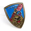 Wholesale Custom Design Logo Antique Metal Challenge Coin with Enamel
