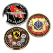Custom Made 2D 3D Metal Enamel Metal Souvenir Coins Challenge Coins