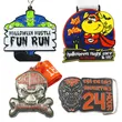New Running Sports Halloween Marathon Virtual Running Custom Medal