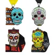 New Running Sports Halloween Marathon Virtual Running Custom Medal