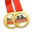 Customized 3D Zinc Alloy Swimming Award Medals