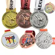 Custom Kung Fu Wkf Jiu Jitsu Judo Medals Taekwondo Karate 3D Medals