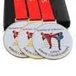 Custom Kung Fu Wkf Jiu Jitsu Judo Medals Taekwondo Karate 3D Medals