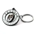 Customised Logo Souvenirs Gift Metal Key Chain Blank Spinning Keyring