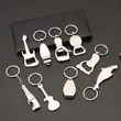 Customized Various Shape Zinc Alloy Keyring Bottle Opener Keychain