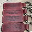 Custom Genuine Leather Holder Keychain