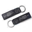 Custom Promotional Quality Genuine Leather Keychain Business Gift