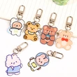 Cute Cartoon Bag Pendant Decor for Children's Gift Acrylic Keychain