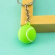 Soft PVC Keychain 3D Rubber Football Basketball Volleyball Key Chain