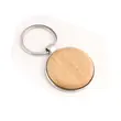 Blank Wooden Key Chains Wood Keychain with Laser Engraving Logo