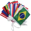 World Cup Custom National String Flag for Festival Party Bar Club