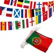 World Cup Custom National String Flag for Festival Party Bar Club