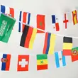 World Cup Custom National String Flag for Festival Party Bar Club