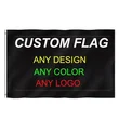 Promotional Digital 3x5ft Polyester Printed Personalized Advertising Banner Flag Printed Custom Flags