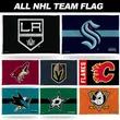Custom NHL Flag 3*5ft Hockey Sport Fans Celebration Flag Wholesale
