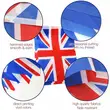 United Kingdom National Day Theme Country String Flag