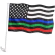 Customized Design Double-side Car Window Flag Frame Mini National Flag