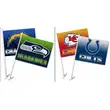 Custom NBA MLB NHL NFL Sports Team Car Window Flag