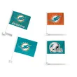 Custom NBA MLB NHL NFL Sports Team Car Window Flag