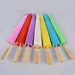 Plain White Chinese Wedding Paper Umbrella Paper Parasols