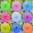 Plain White Chinese Wedding Paper Umbrella Paper Parasols