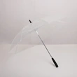 Custom Printed Led Flashing Light Oversized Transparent Clear Umbrella