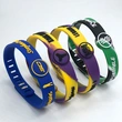 Adjustable Basketball Silicone Rubber Bracelets Bangles Wristband