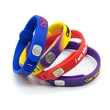 Adjustable Basketball Silicone Rubber Bracelets Bangles Wristband