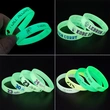 Promotional Glow in Dark Silicone Wristband Luminous Wristband