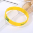 Promotional Sports Events National Flag Silicone Wristband