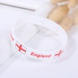 Promotional Sports Events National Flag Silicone Wristband